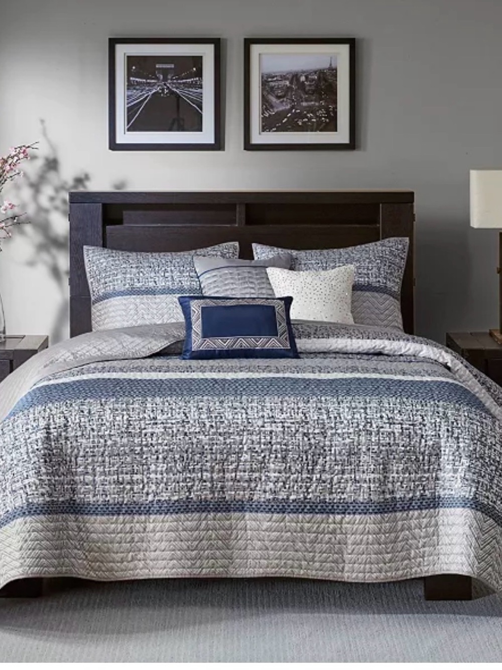 NIB MADISON PARK RHAPSODY QUILT SET
